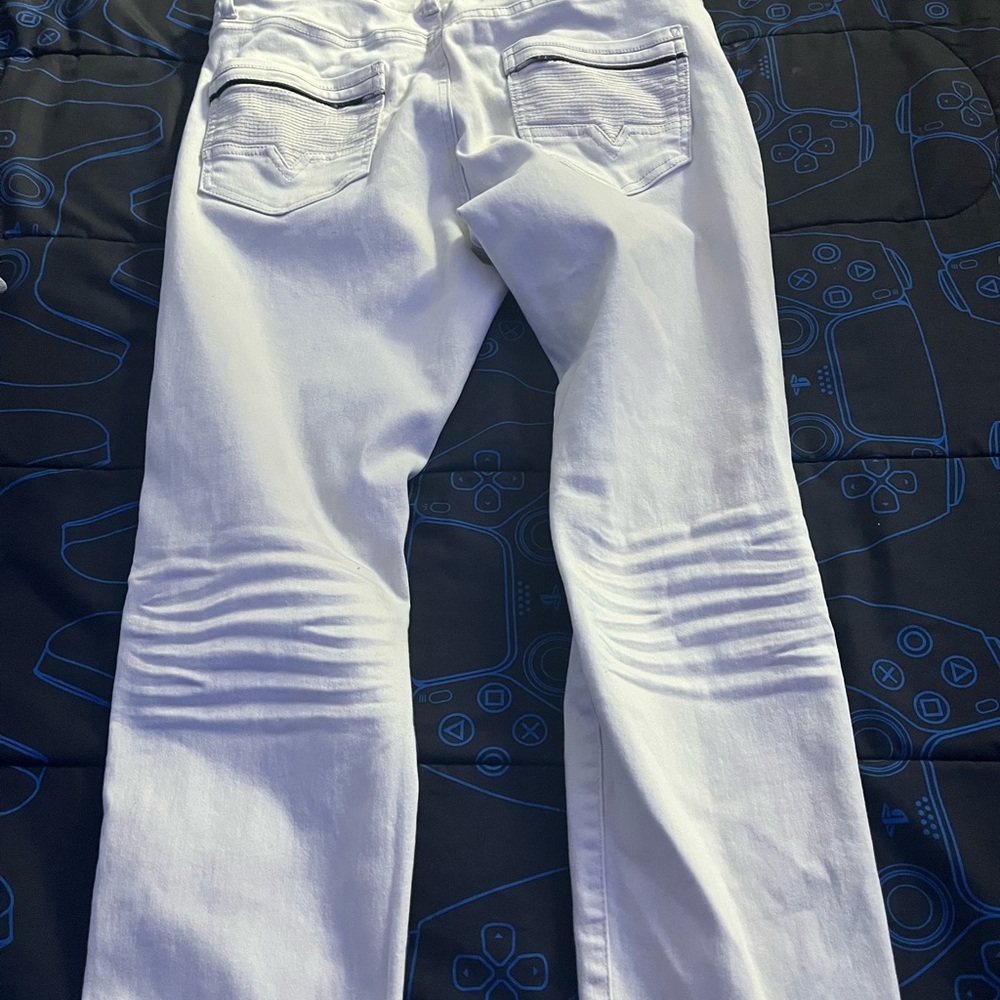 Men's White Skinny Jeans